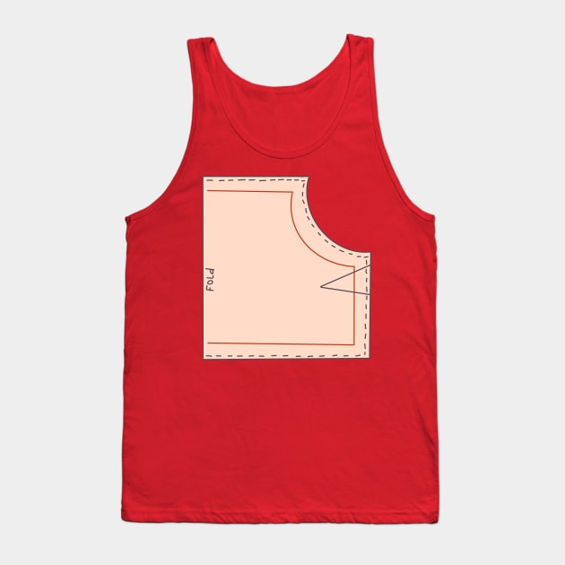 Sewing pattern Tank Top by Vannaweb